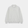 Cozy Sweatfleece Boyfriend Polo Sweatshirt Cozy Sweatfleece Boyfriend Polo Sweatshirt